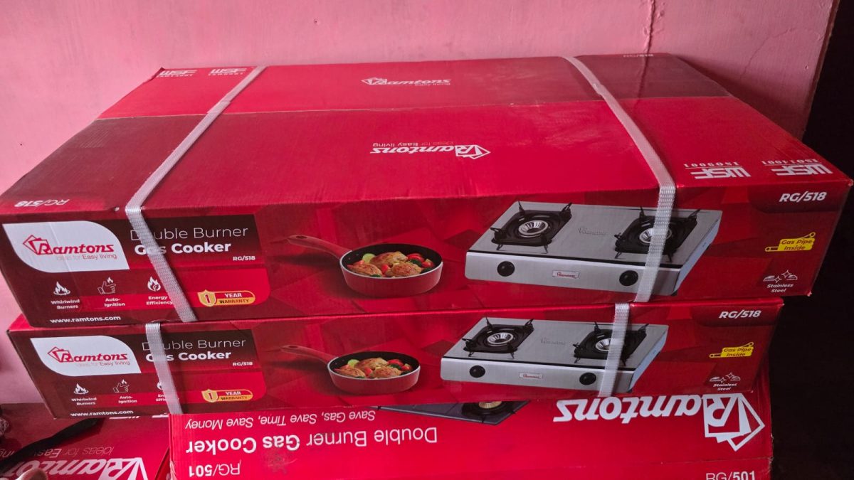 Ramtons Double Burner Gas Cooker