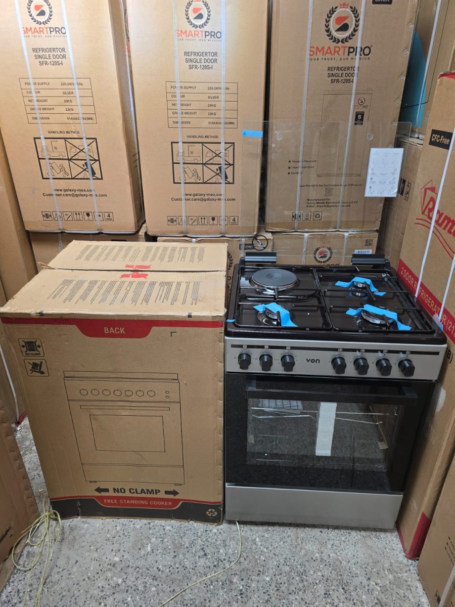 Von Standing Cooker with Oven
